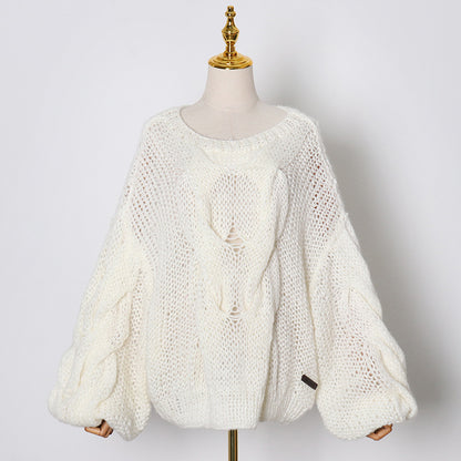 Twist Knitted Sweater