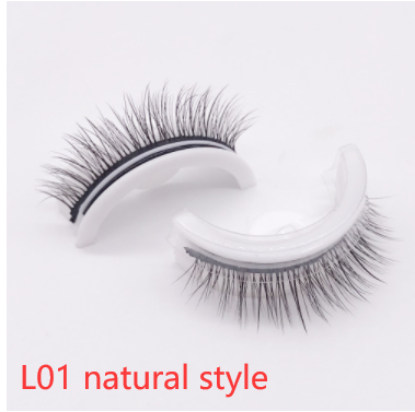 Reusable 3D Natural False Mink Eyelashes