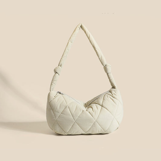 Down Cotton Dumpling Shoulder Bag