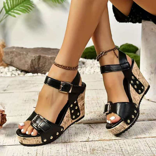 Wedge sandals