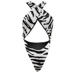 Printed Tiger One-piece Swimsuit