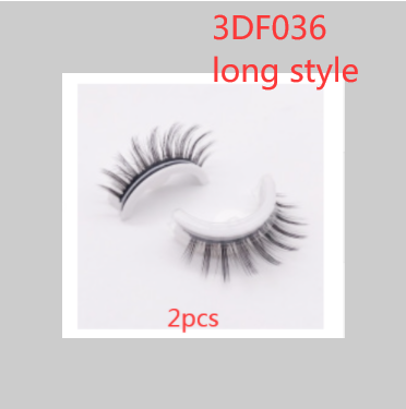 Reusable 3D Natural False Mink Eyelashes