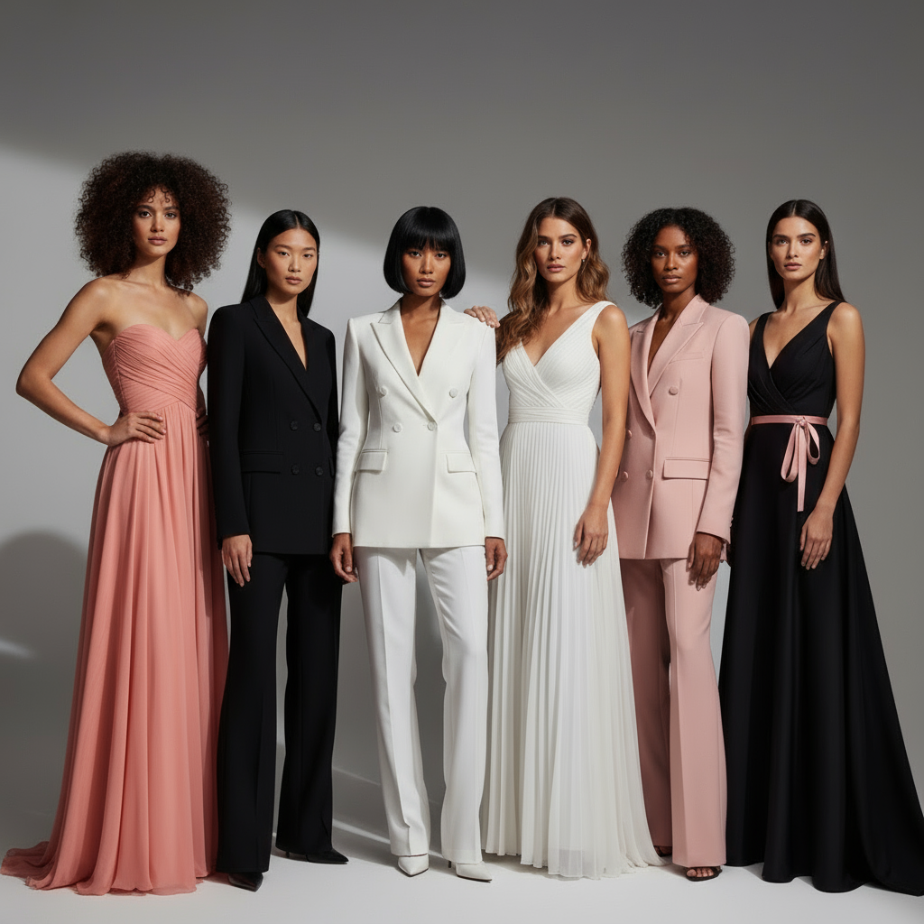 Diverse Color Collection Fashion Editorial