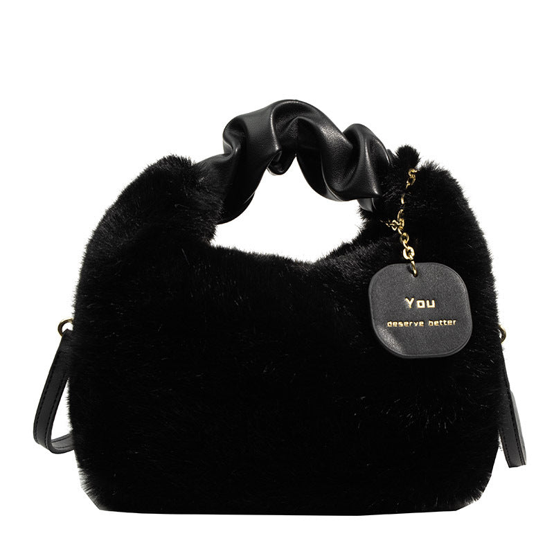 Cute Plush Winter Bag