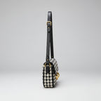 Women's Houndstooth Shoulder Bag