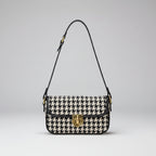 Women's Houndstooth Shoulder Bag