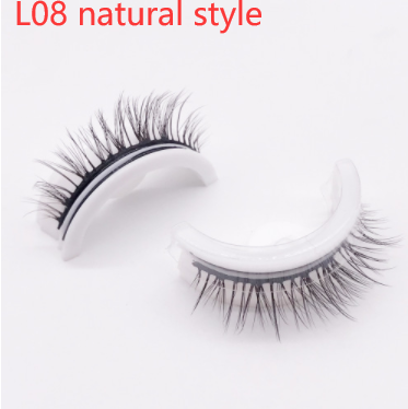 Reusable 3D Natural False Mink Eyelashes