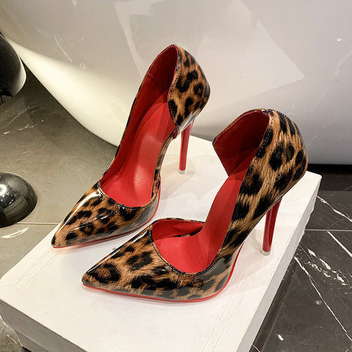 Animal Print Pointed-Toe Stiletto