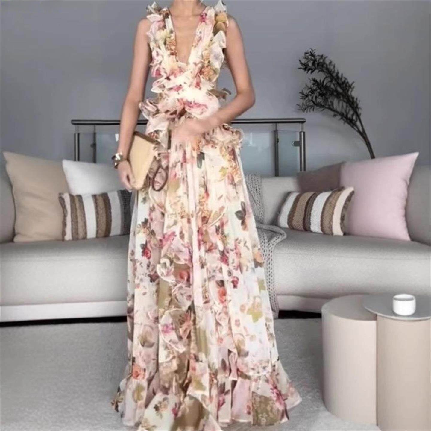 Floral Lace Bubble Dress