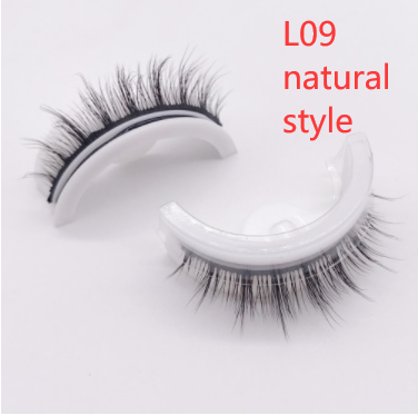 Reusable 3D Natural False Mink Eyelashes
