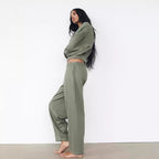 Flannel Sweat Set