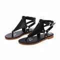 Retro Buckle Sandals
