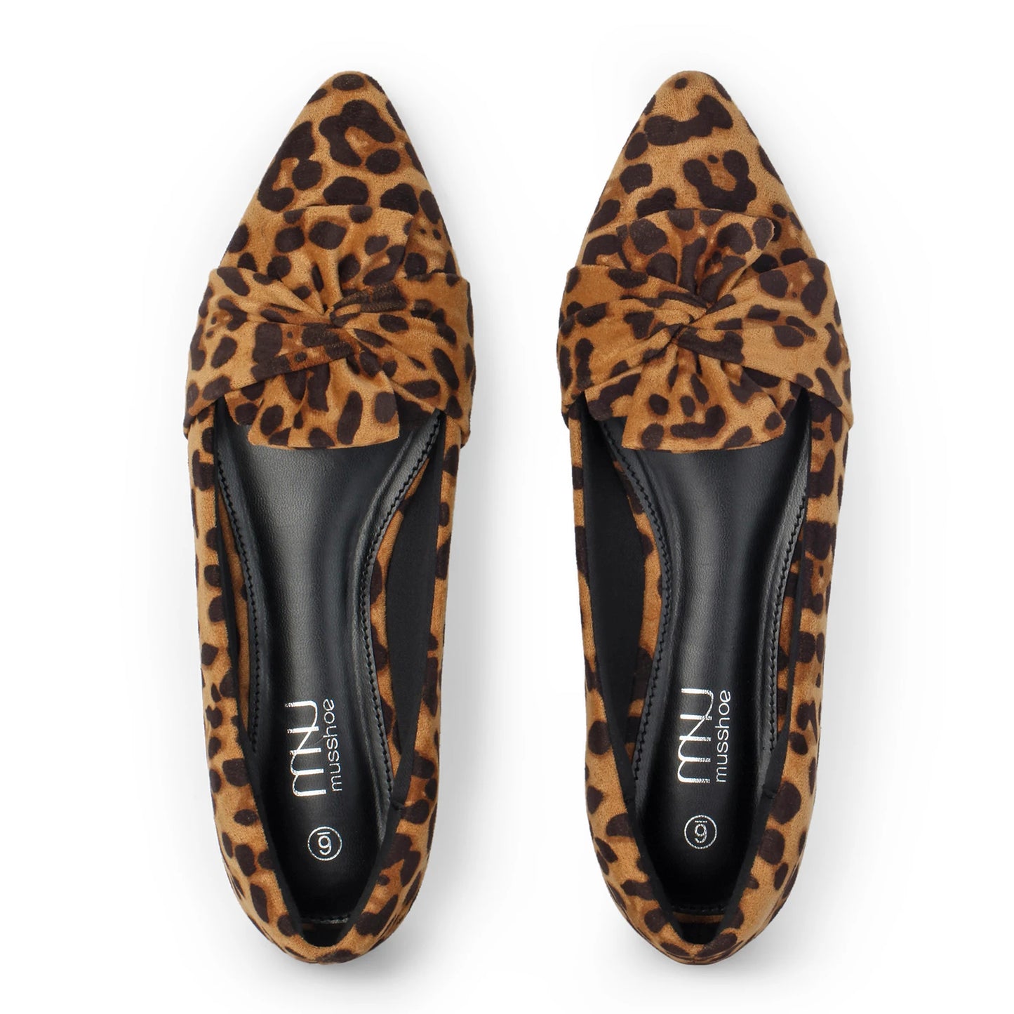 Leopard Butterfly-knot Flats