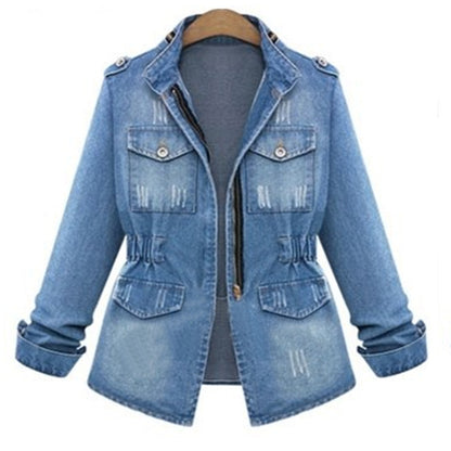 Skinny Slim Denim Jacket Jacket