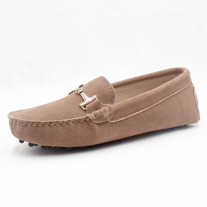 New Comfortable Shoes Women Moccasins Genuine Leather Flats Ladies Cow Suede Casual Shoes Soft Driving Shoes Sneakers Plus Size