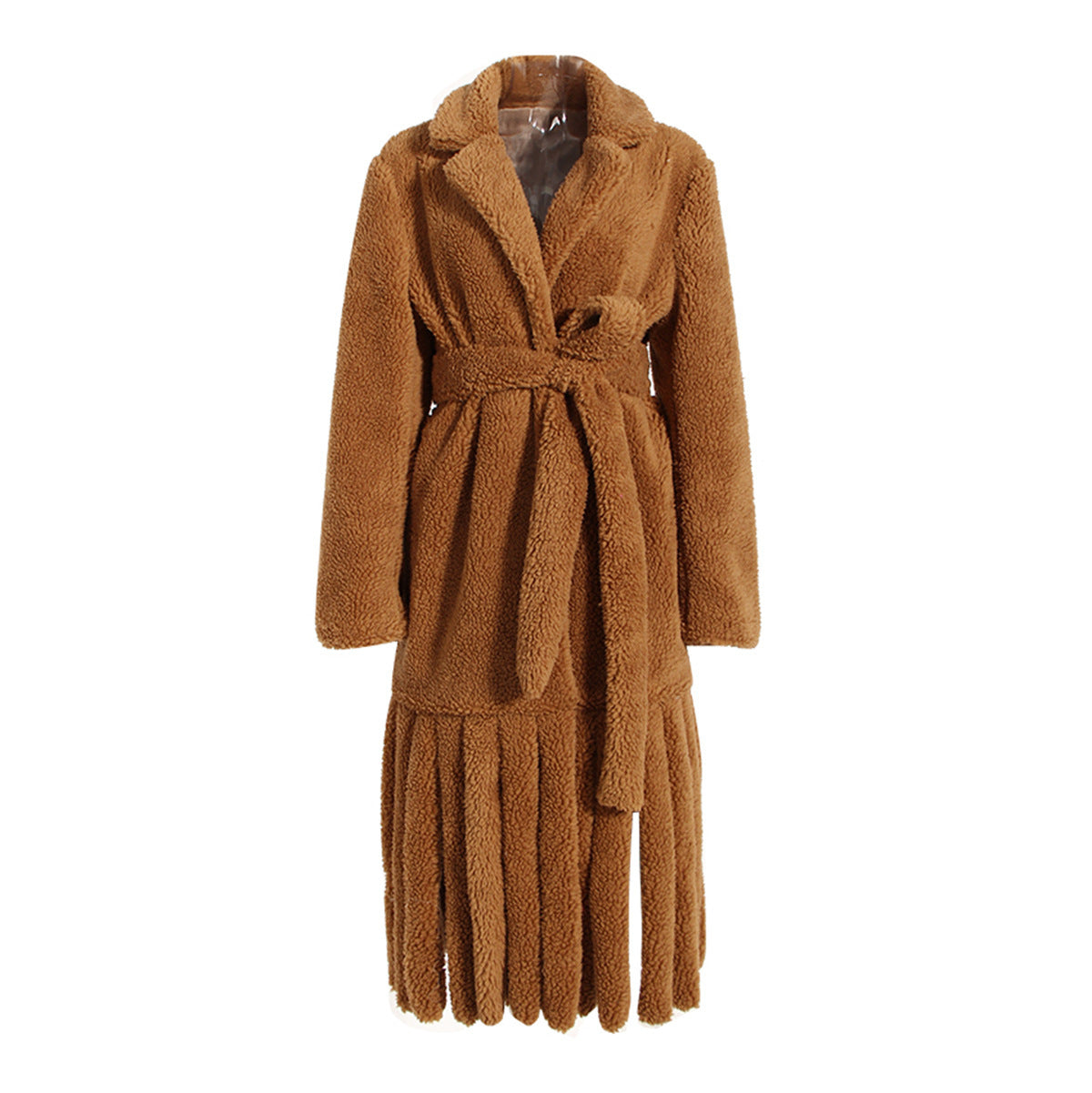 The Soft Reign Long Fleece Coat