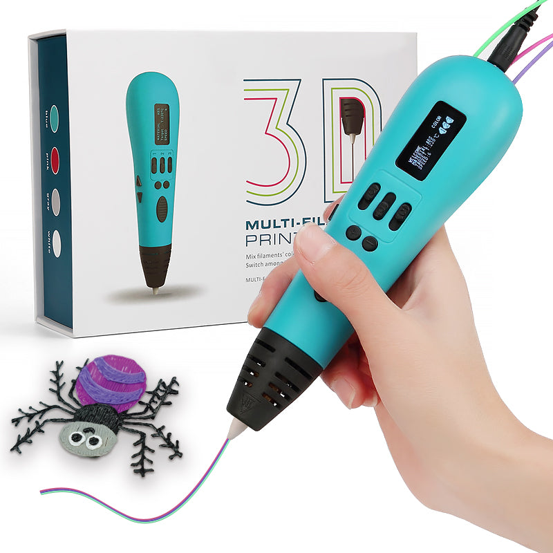 Luxury 3D Printing Pen - Creative DIY 3D Drawing Pen for Kids - Best Christmas Gift