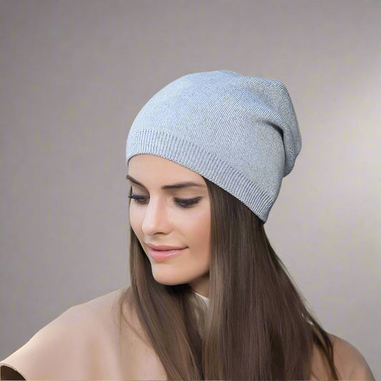 Thin Knitted Woolen Cap