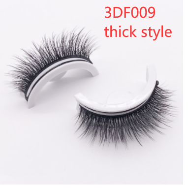 Reusable 3D Natural False Mink Eyelashes