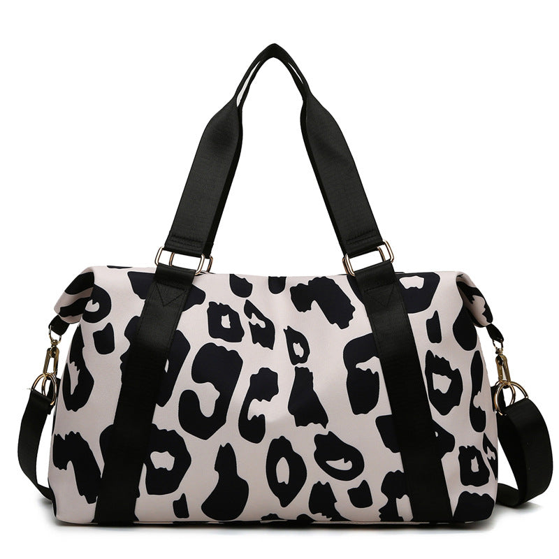 Animal Print Travel Duffel Bag