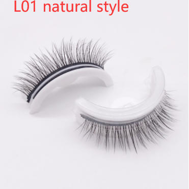 Reusable 3D Natural False Mink Eyelashes