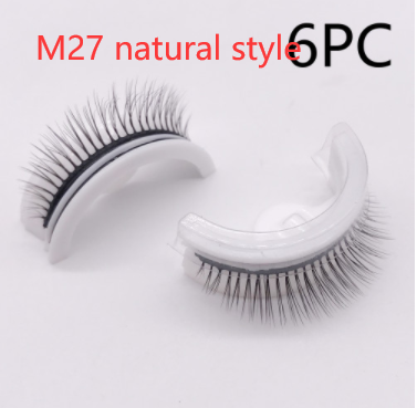 Reusable 3D Natural False Mink Eyelashes