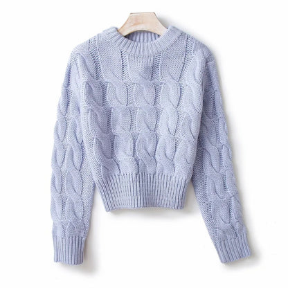 Long Sleeve Knit Pullover Sweater