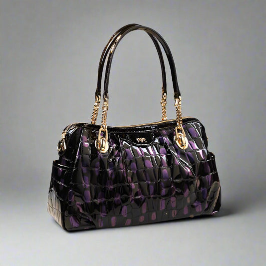 Purple Glam Shoulder Bag