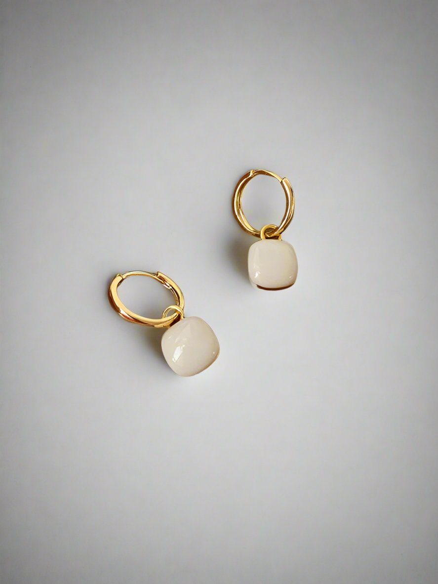French Drip Glaze Earrings