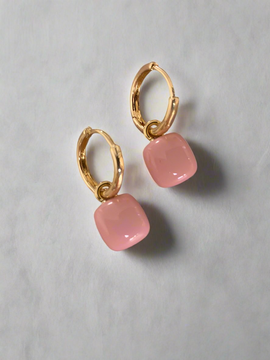French Drip Glaze Earrings