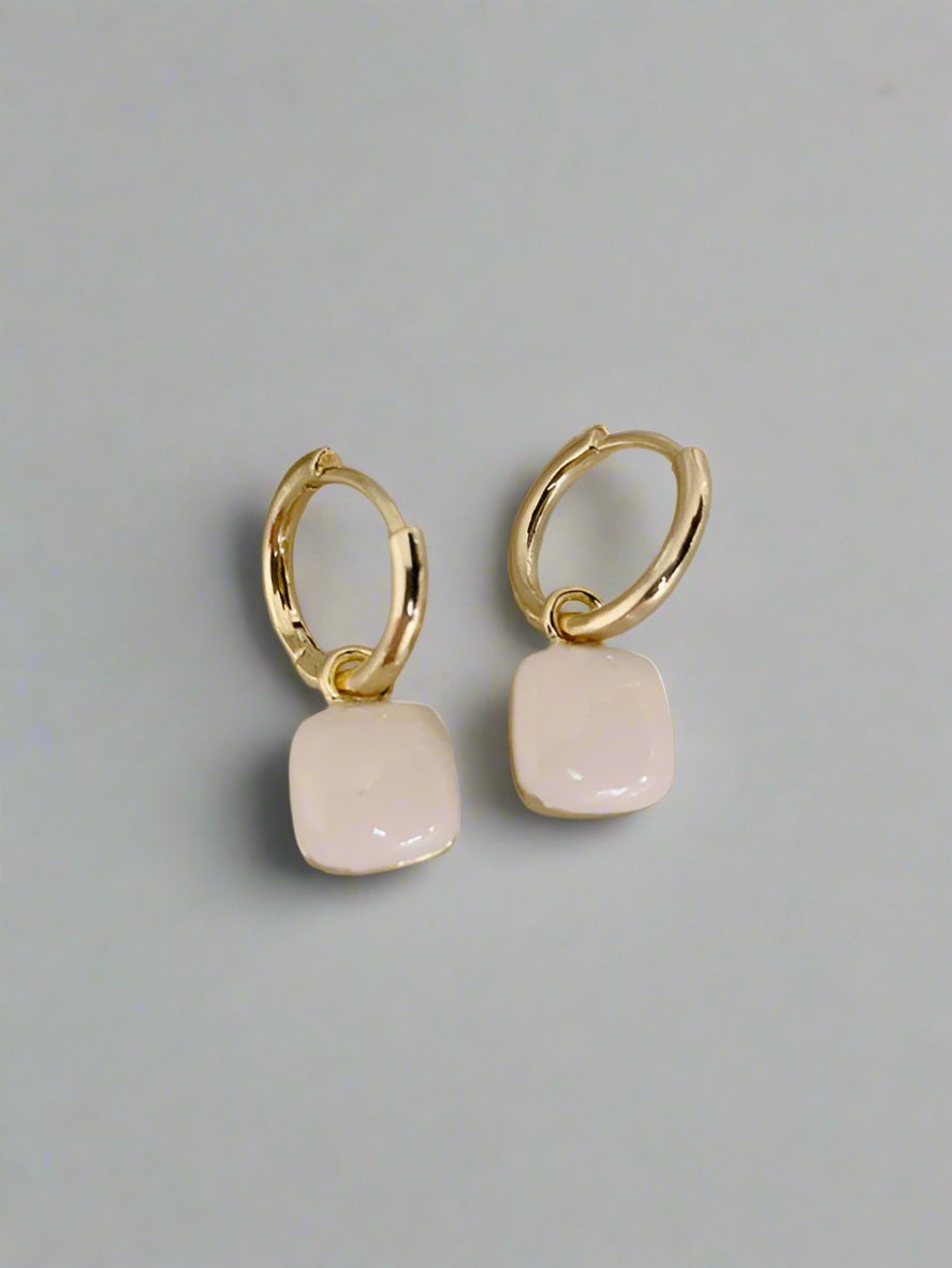 French Drip Glaze Earrings