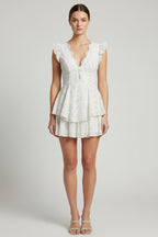 Lace Embroidered Dress
