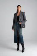 Denim Midi Skirt