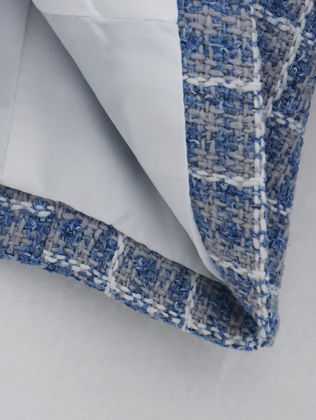 Slim-Fit Tailored Plaid Blazer