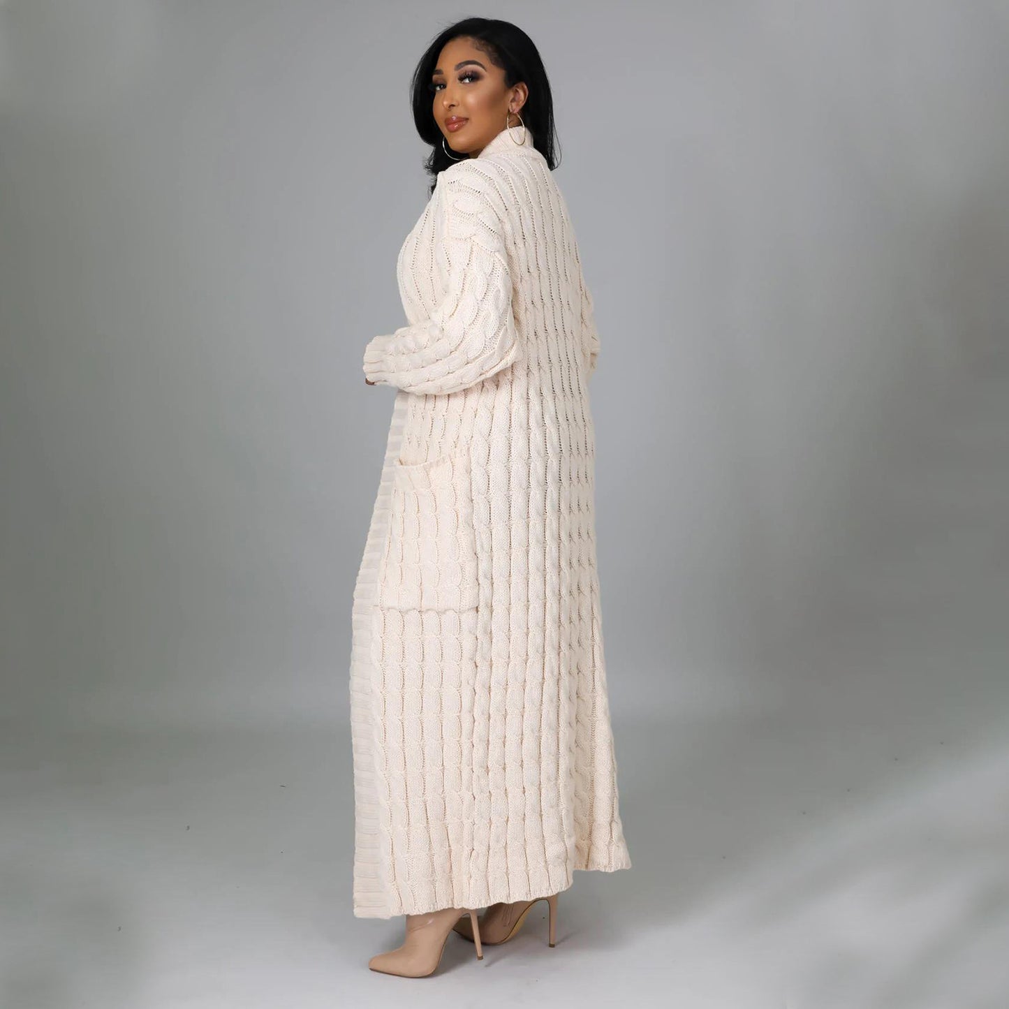 Casual Long Sweater Coat