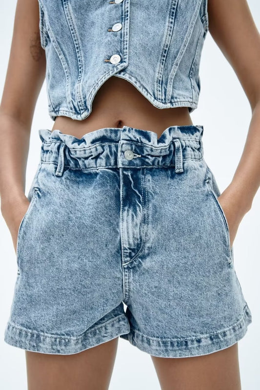 Bud Straight Denim Shorts