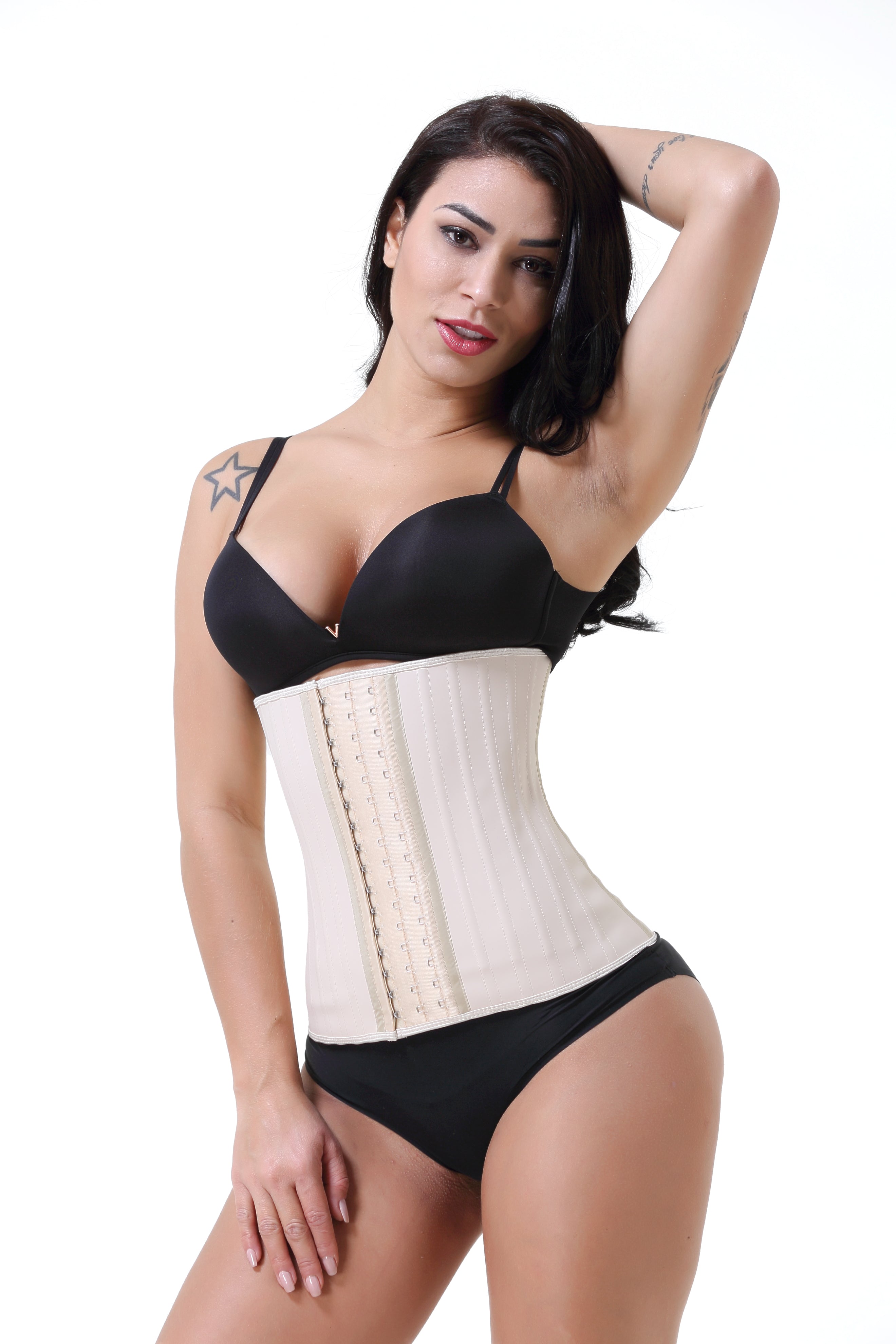 Latex Waist Shaping Contracting Belly Corset