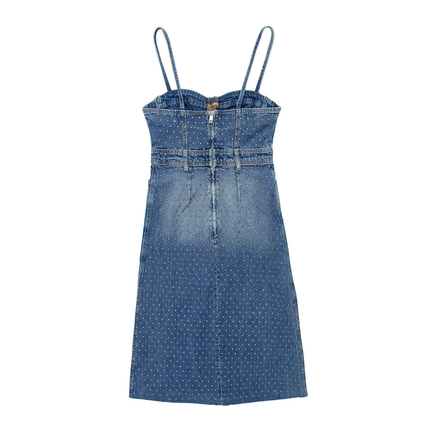 Rivets Denim Corset Dress