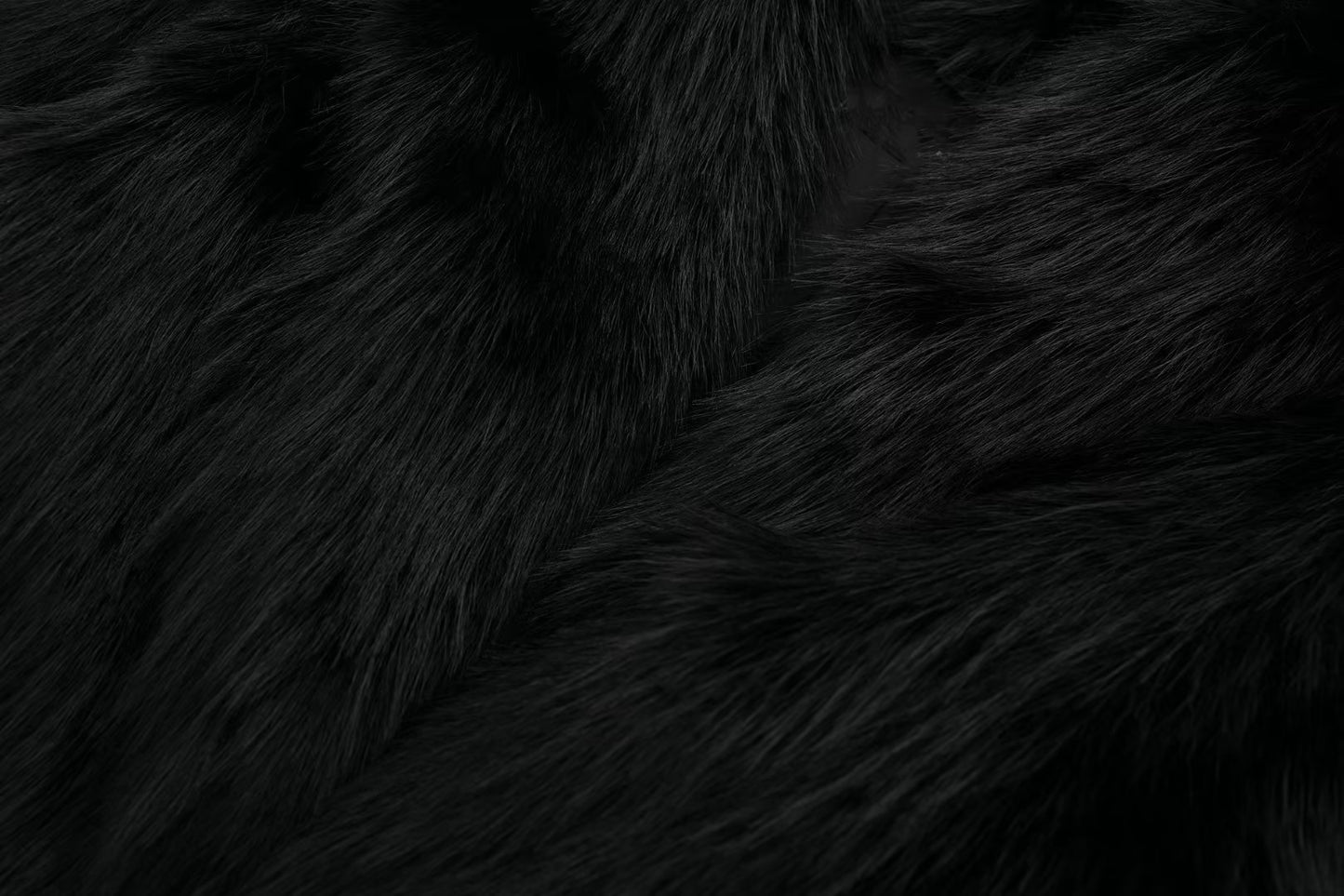 V Neck Furry Coat