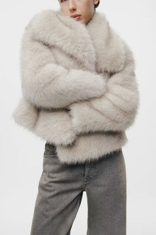 Winter Faux Fur Short Coat