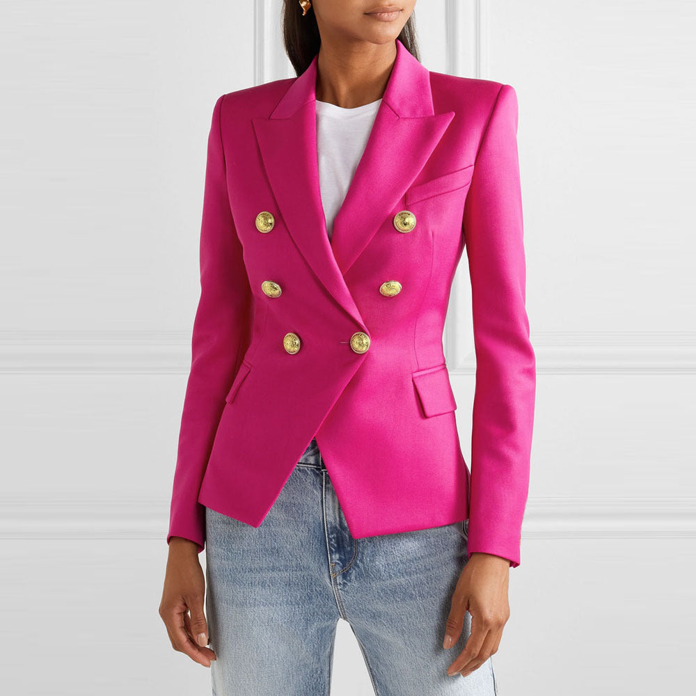 Short Double Breasted Blazer