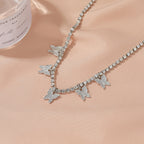 Butterfly Claw Chain Anklet Bracelet