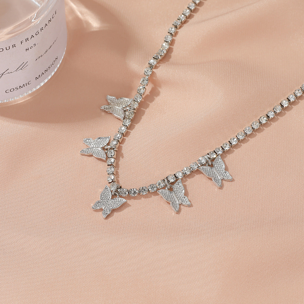 Butterfly Claw Chain Anklet Bracelet