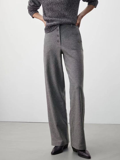 Draping Woolen Pants