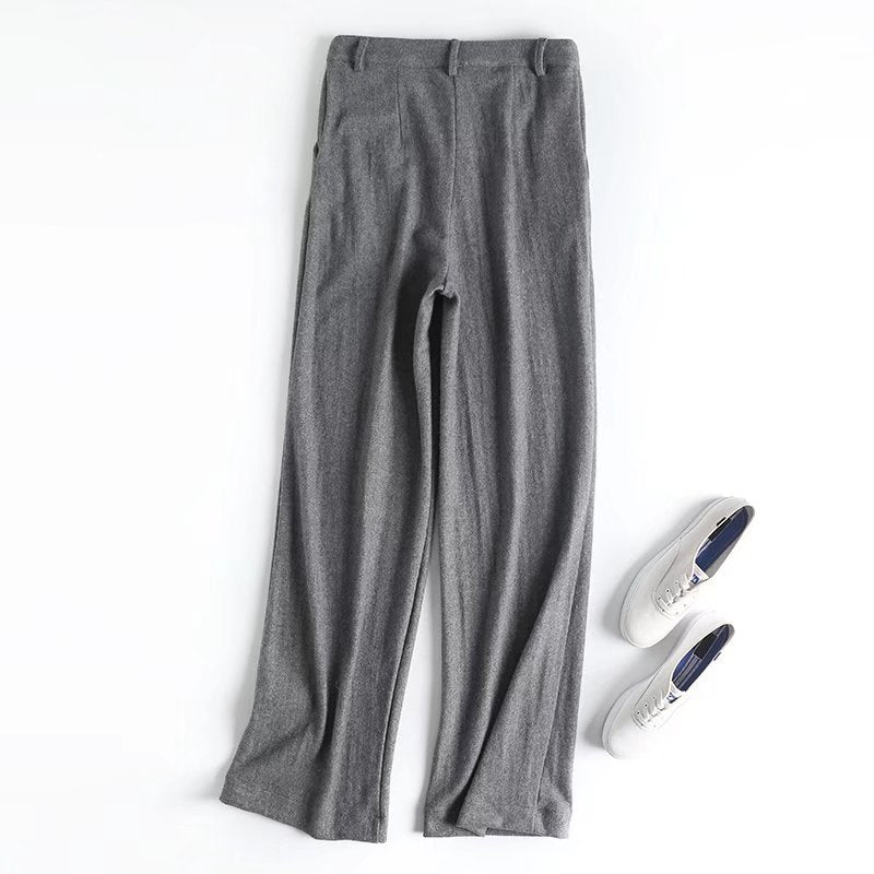 Draping Woolen Pants