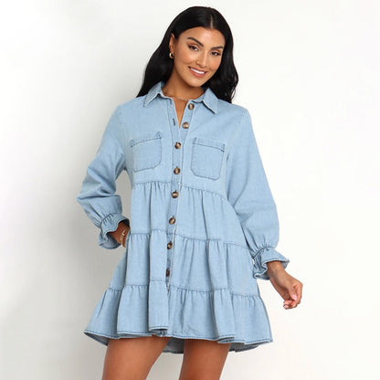 Pocket Denim Dress