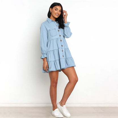 Pocket Denim Dress