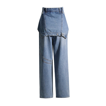 Niche Design All Match Denim Jeans