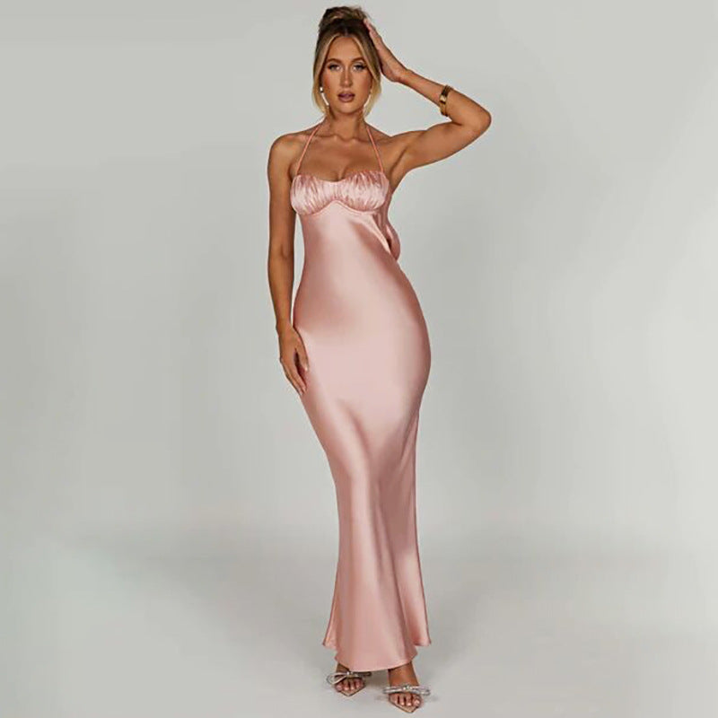 Backless Sheath Evening Dress