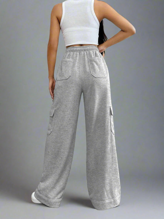 Straight Wide Leg Sweatpants